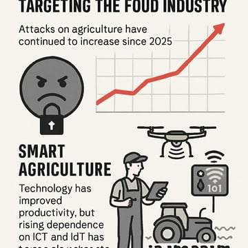 食料安全保障を脅かすサイバー攻撃の脅威と対策