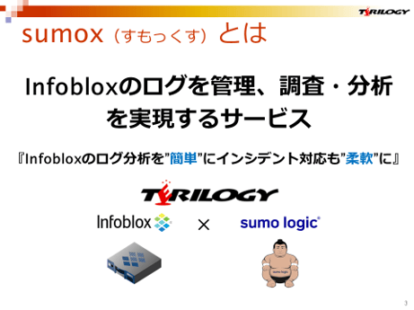 sumox （Infoblox × sumologic）のご紹介